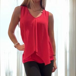 Y2K Hot Pink Sleeveless Blouse/Tank